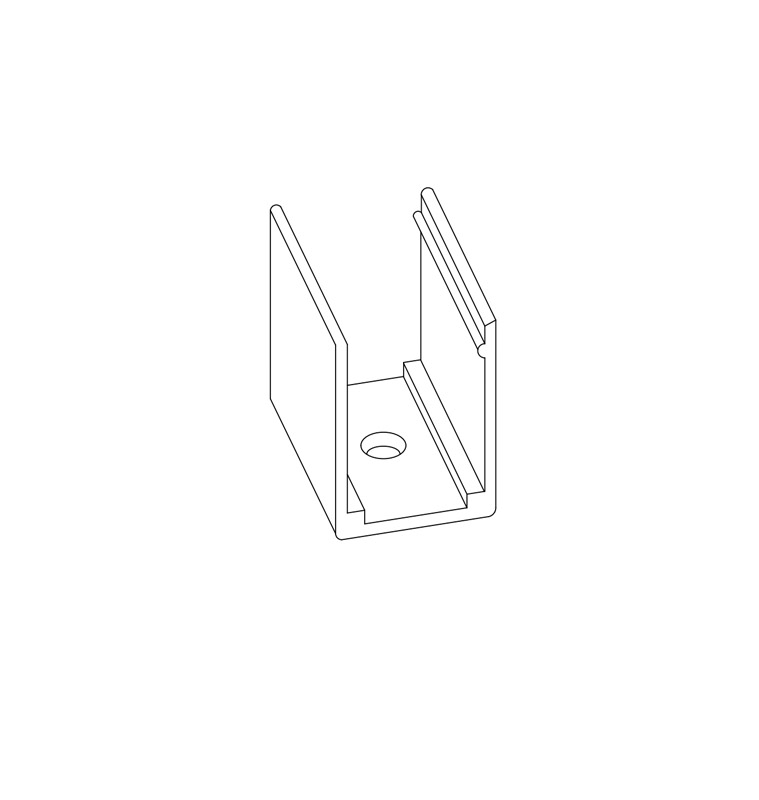 SILITUBE-CLIP Монтажный крепеж   -  Светодиодные ленты и комплектующие 